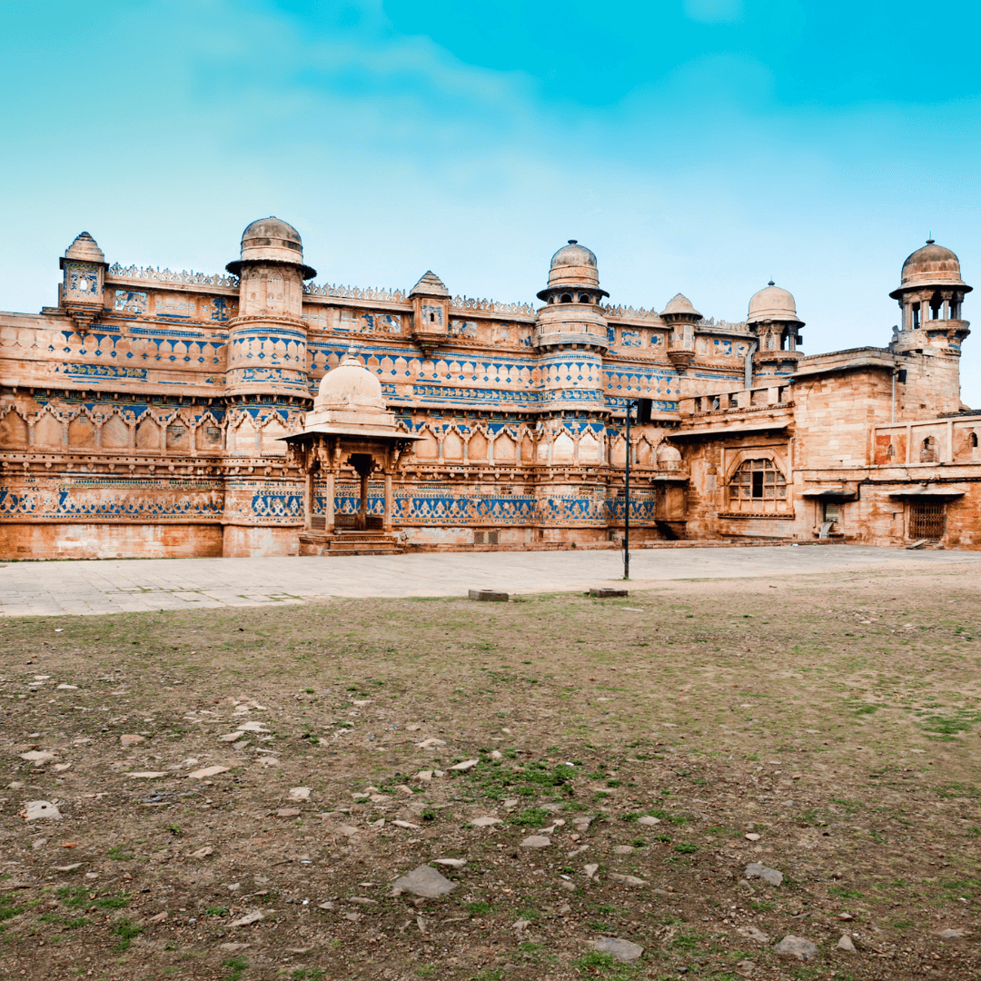 Explore the architectural marvel of Gwalior Fort, a historic fortress that dominates the city skyline, offering insights into India's rich past and panoramic views of Gwalior.