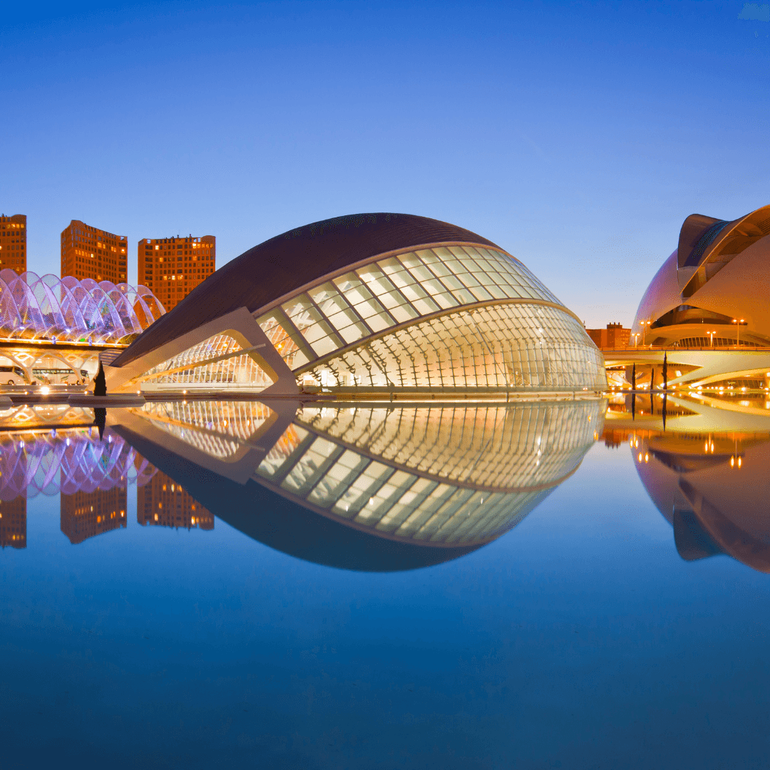 Valencia’s City of Arts and Sciences: Marvel at the futuristic architecture and cultural richness of this world-renowned complex.