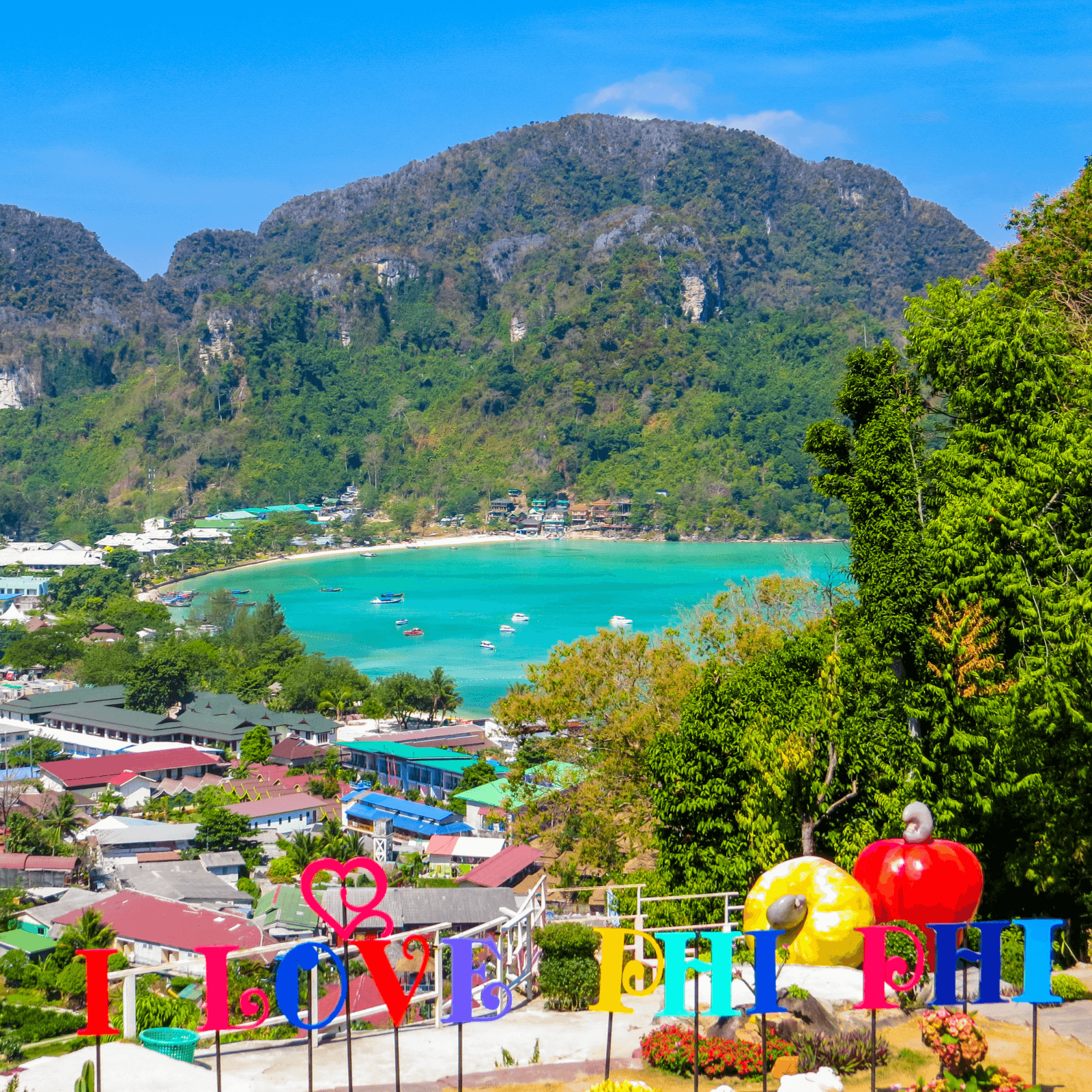 Immerse yourself in the tropical charm of Phi Phi Island, from tranquil beaches to vibrant marine life.