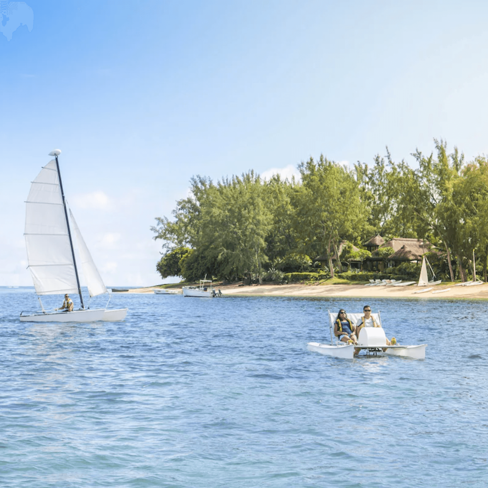 Exciting water sports and activities on the pristine beach.