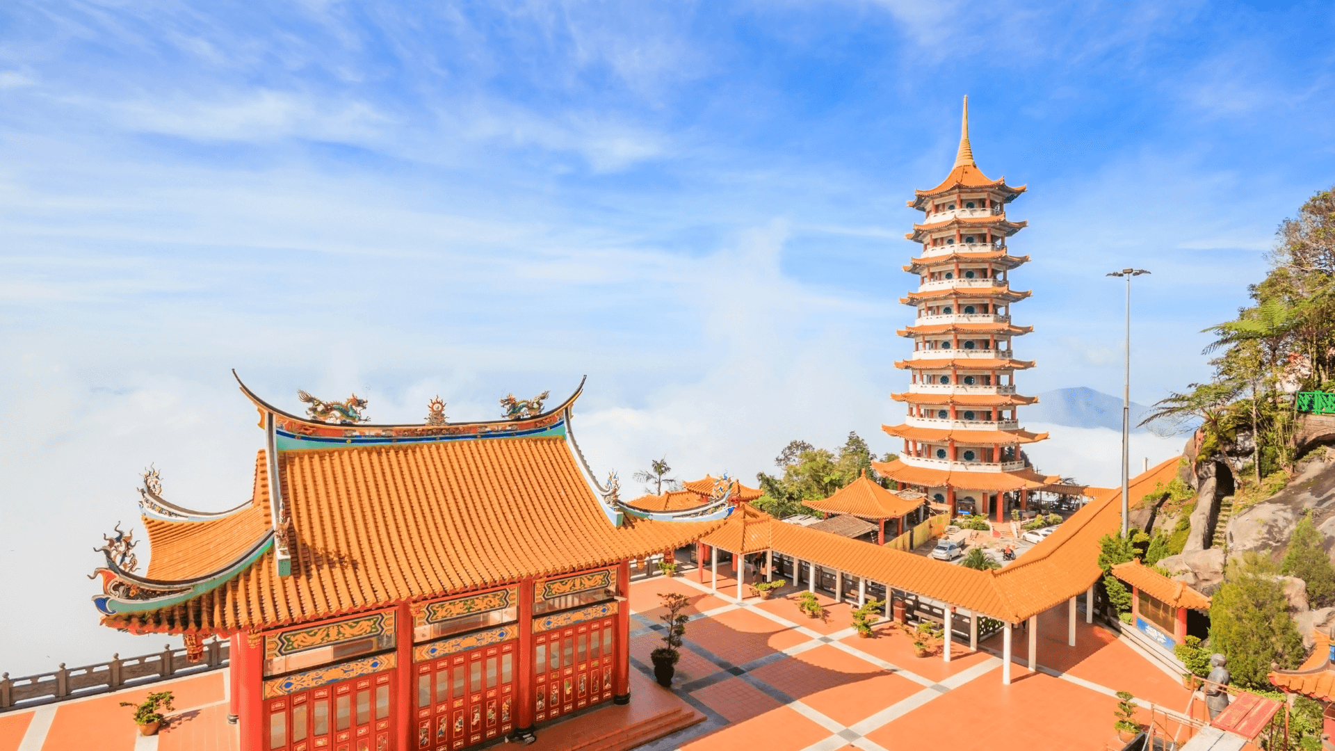 Genting Highlands, Malaysia  Ascend via Asia's longest and fastest cable car to a hill resort offering entertainment and natural beauty.